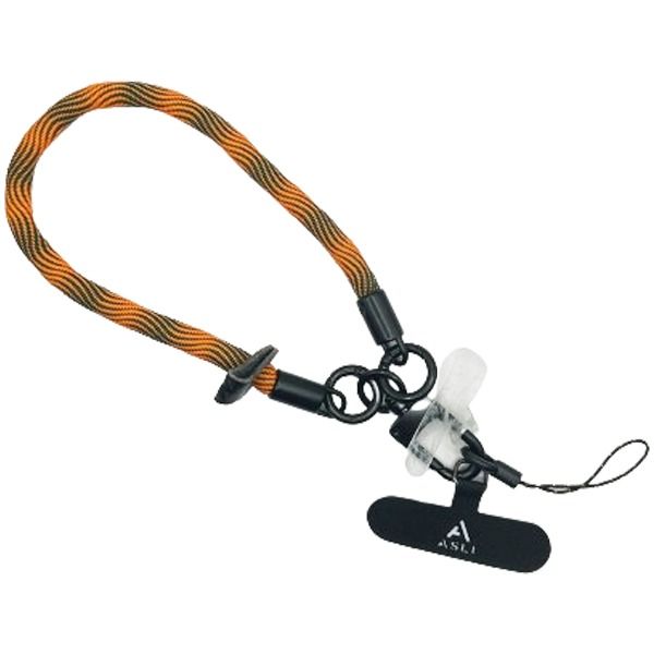 علاقة لليد قابلة للتعديل للهاتف من أسلي جلوبال 30 سم  | برتقالي وأخضر علاقة لليد قابلة للتعديل للهاتف من أسلي جلوبال 30 سم  | برتقالي وأخضر